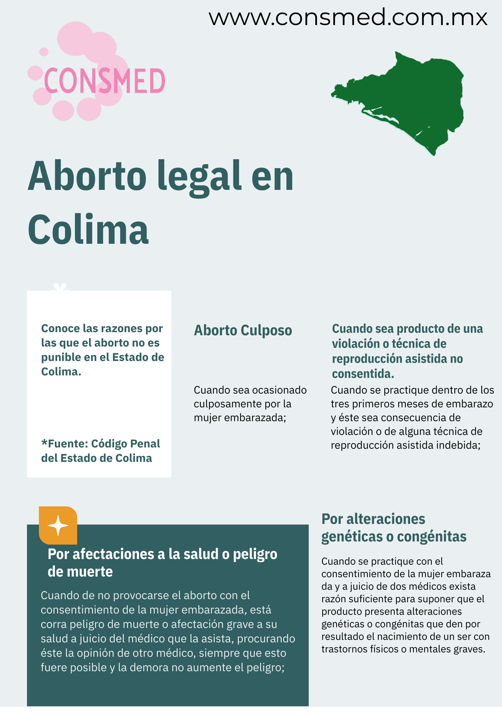 Clínicas de aborto en Colima